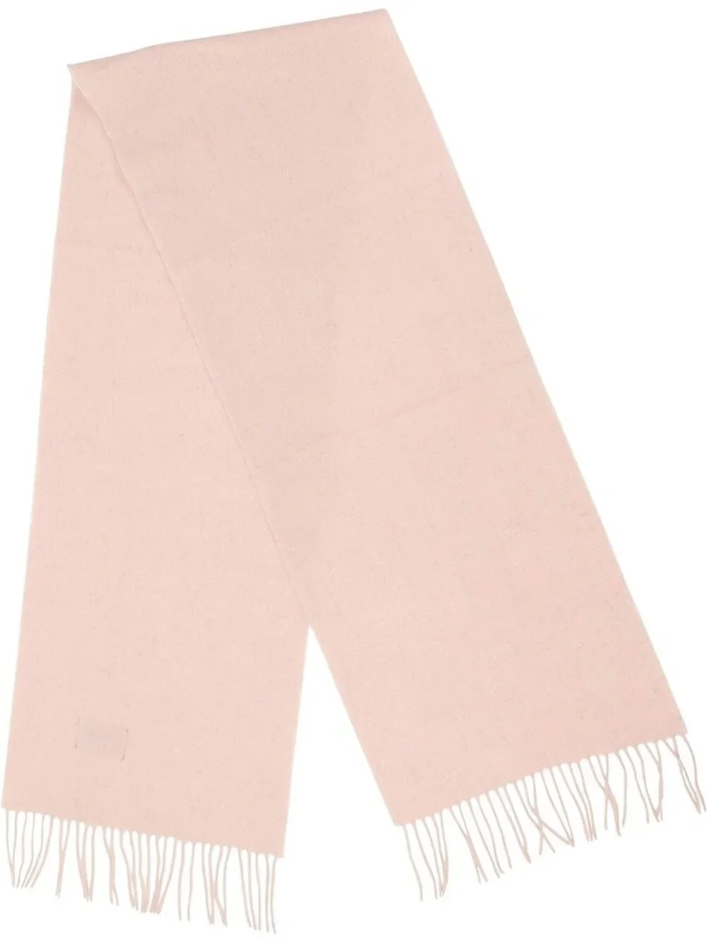Women's Baby Pink Solid Virgin Wool Warm Soft Luxurious Imported Scarf